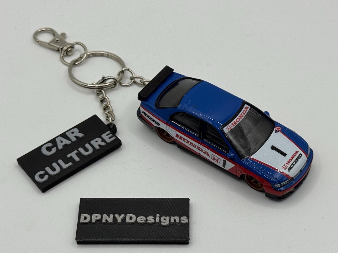 Custom '96 Honda Accord (red/white/blue) | JDM Tuner Diecast With