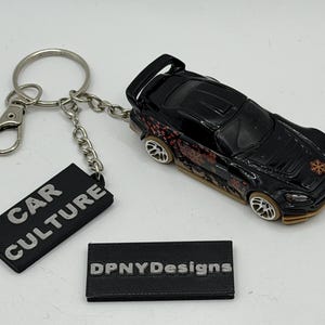 Custom HONDA S2000 (Dirty/F&F) Schlüsselanhänger | JDM tuner Diecast mit “Car Kultur” Tag | Modifiziertes Hot Wheels Geschenk für Auto Enthusiasten