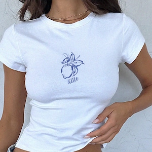 Lemon Lover Sorority Baby T-Shirt | Freshly Picked Theme | Trendy Big Little Family Shirt | Big Little Baby Tees | Aesthetic Sorority Reveal