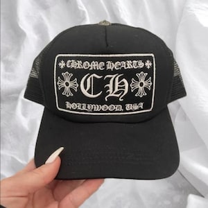 Chrome Hearts Ch Trucker Hat - Etsy