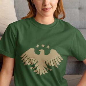 New Syrian Seal T-Shirt, Hoodie, or Sweatshirt with Golden Vinyl Logo