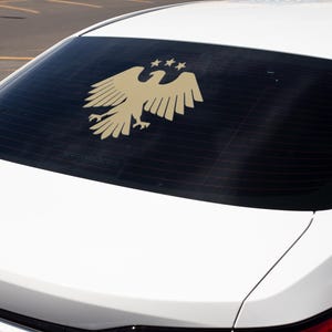 Syria New Logo Car Decal Sticker |  Golden Vinyl Sticker