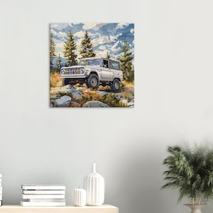 1973 Ford Bronco Canvas