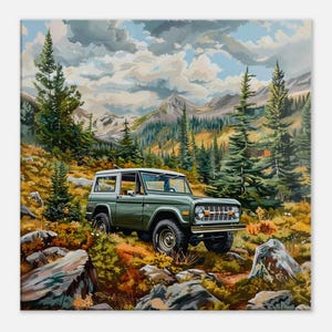 1973 Ford Bronco Canvas