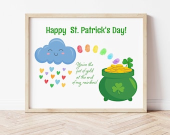 Pot of Gold Handprint | St. Patrick's Day Craft | Preschool and Toddlers Art