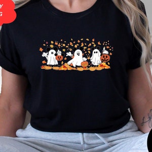 Mickey Halloween Shirt, Mickey Ghost Tee, Halloween Shirt, Mickey Autumn Sweatshirt, Spooky Season T-shirt, Fall Tee