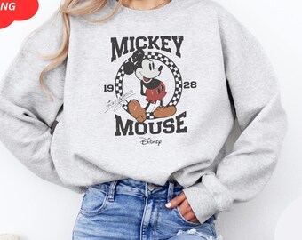 Retro Mickey Mouse Shirt, Retro Mickey Shirt, Disney Vacation Shirt, Disneyland Mickey Shirt, Magic Kingdom Shirt, Classic Mickey Sweat