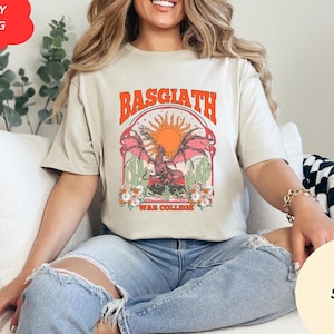 Basgiath War College Dragon Rider  Shirt, Basgiath War College Sweatshirt, Fourth Wing Shirt,Dragon Lover Shirt, Bookish Shirt