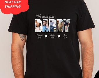 Personalized Father&#39;s Day Shirt, Our First Father&#39;s Day, Custom Father&#39;s Day Matching Shirt, Father&#39;s Day Gift,  Family Members