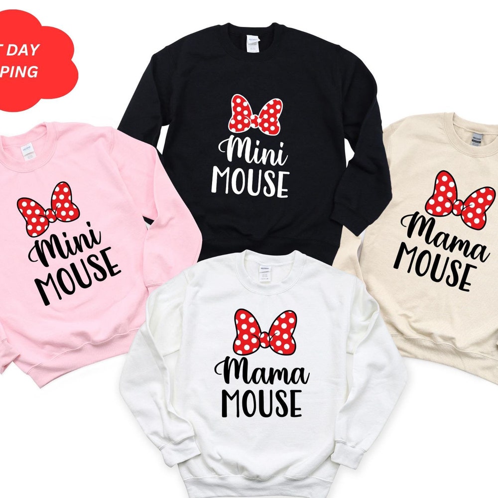 Snorider Design Disney Matching Mouse Shirts, Disney Trip Shirts ,Disney Shirt, Disney Family, Disney Apparel, Disney Shirt, Disney Mom And Daughter