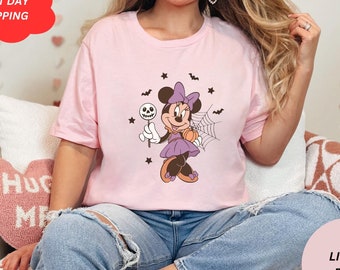 Halloween-shirt Minnie Mouse, Disney Trick Or Treat-T-shirt