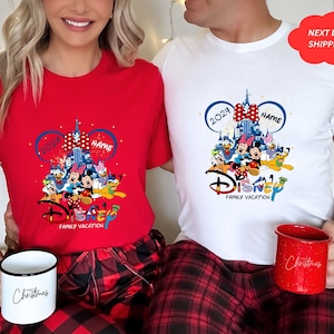 Custom Disney Trip Shirts, Disneyworld Shirts, Disney Vacation T-shirt, Disney Couple Shirt, Disney Family Matching Shirts, Disney Trip
