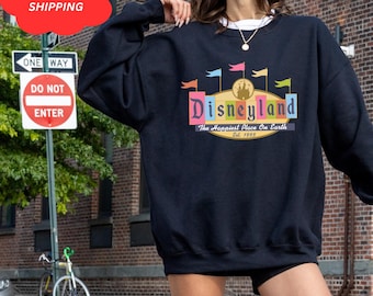 Camiseta Disneyland Est. 1955, Camiseta Disneyland, Camiseta Disneyland 1955, Sudaderas Retro Disney, Camiseta Retro Disney