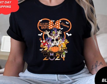 Custom Disney Halloween 2024 Family Shirts