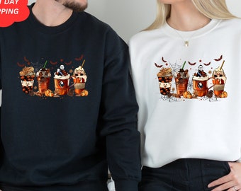 Camisa Skeleton Coffee Cups, camisa Coffee Cups, camisa Skull Coffee Cup, camisa Skeleton Halloween, camisa Coffee Lover