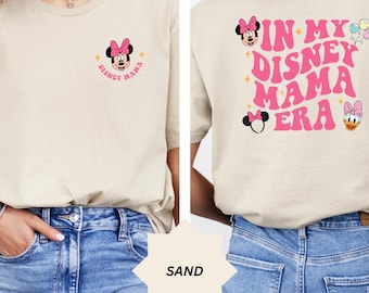 En mi camiseta de Disney Mama Era, camisa de mamá de Disney, camisa de mamá de Minnie Mouse, camisa de mamá de Disney, camiseta del Día de las Madres de Disney, camiseta de regalo para mamá