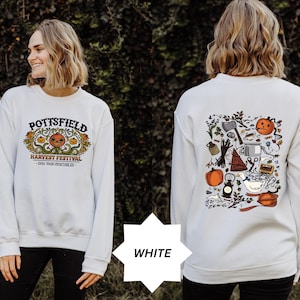 Pottsfield Harvest Festival Shirt Gift For Autumn, Vegetables Fall Shirt, Autumn Harvest Sweat, Goth Clothing, Skeleton Festival Apparels