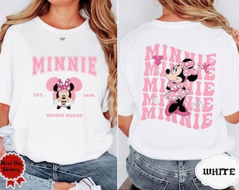 Disney Minnie Mouse Shirt, Disney Girls Trip, Disney Kids Trip, Girls Birthday Party, Mickey Head Shirt, Cute Kids Shirt, Disney Women Tee