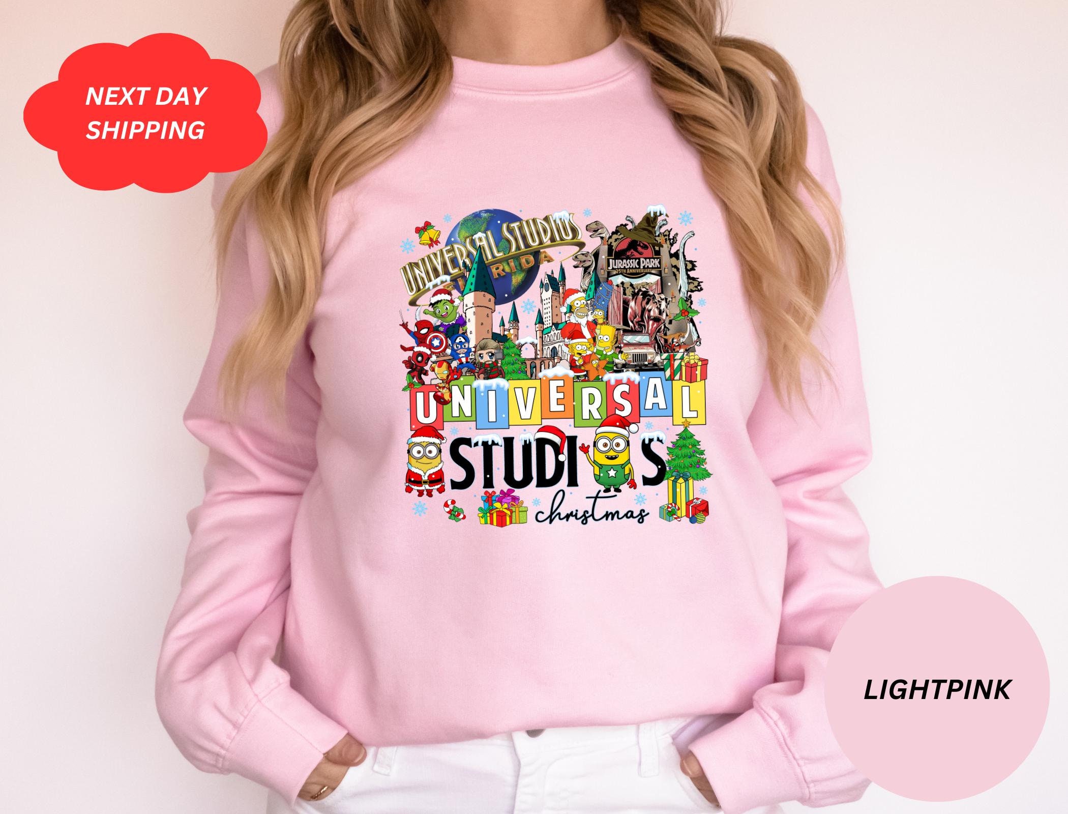 Universal Studio Shirt, Universal family vacation Hoodie, universal Hollywood Shirt, bleach washed universal sweatshirt