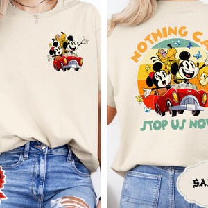 Nothing Can Stop Us Now Shirt, Mickey & Minnie&#39;s Runaway Railway T-Shirt, Mickey Friends Sweatshirt, WDW Magic Kingdom Tee, Disneyland Gift