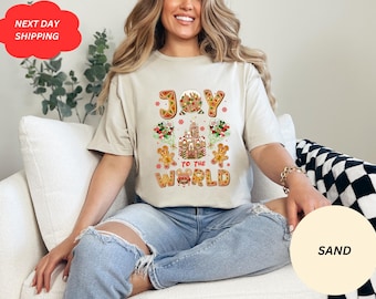 Joy to the World, Disney Christmas Sweatshirts, Disney Xmas Shirt, Matching Disney Xmas Shirts, Family Xmas Shirts, Disney on Christmas