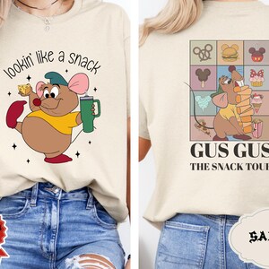 Disney ziet eruit als een snack Gus Gus shirt, Gus Gus shirt, Disneyland Trip shirt, Assepoester shirt Gus Gus, bijpassende T-shirt Disney familie