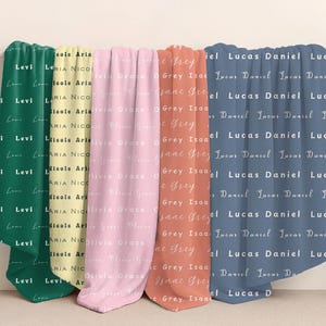 Personalized Name Blanket, Custom Baby Name Blanket, Name Blanket, Personalized Custom Blanket, Baby Girl Blanket, Boy Blanket Personalized