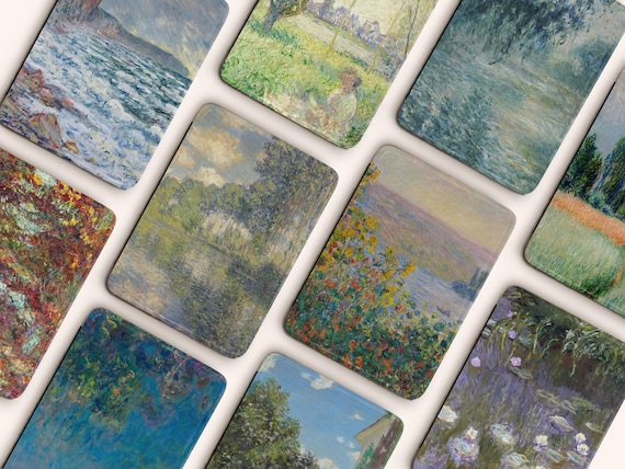 Monet Kindle Case for Kindle Paperwhite 7" Colorsoft Signature 2024 Impressionist Art Vintage Painting Aesthetic Water Lilies Nature Classic