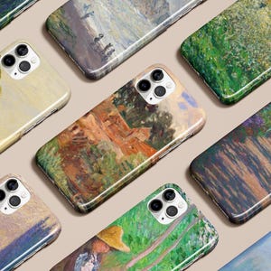 Monet Phone Case Art Famous Painting Impressionist Fine Art Aesthetic for iPhone 17 16 15 14 13 Pro Max Magsafe Galaxy S25 S24 Pixel 8 9 10