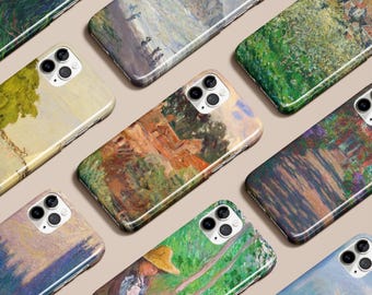 Monet Phone Case Art Famous Painting Impressionist Fine Art Aesthetic for iPhone 17 16 15 14 13 Pro Max Magsafe Galaxy S25 S24 Pixel 8 9 10
