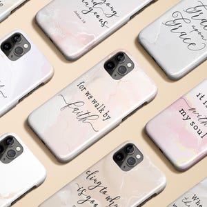 Jesus Christian Bible Verse Religious Inspirational Case for iPhone 16 15 14 13 12 11 Max Pro Plus Magsafe Galaxy S25 S24 S23 S22 Pixel 8 9