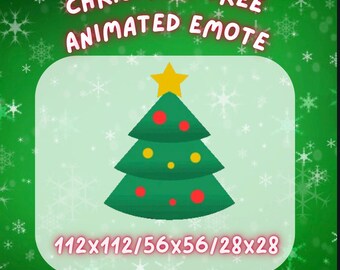Animated Christmas Tree Twitch/Discord Emote