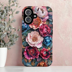 3D Flower Design Tough Phone Case, iphone 8 11 12 13 14 15 16 pro max plus, Google Pixel 7 8 9 pro, Samsung Galaxy 21 22 23 24 25 ultra plus