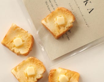 Miniature butter toast, Miniature food, Dollhouse food