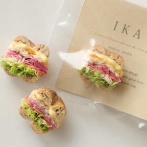 Miniature sandwich, Miniature food, Dollhouse food