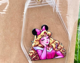 Motel Keychain Pink |  Retro  |  Disney Princess