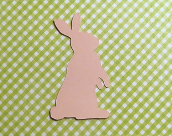 Designer Paper Bunnies / Rabbits Die Cuts - 54 Piece Set (3 of