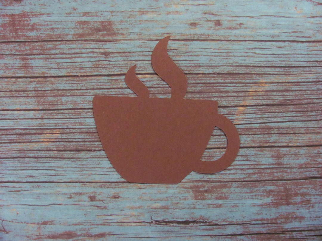 Coffee Cup Mug Die Cuts - 20 Pcs - Paper Shapes Cardstock Cutouts - Etsy