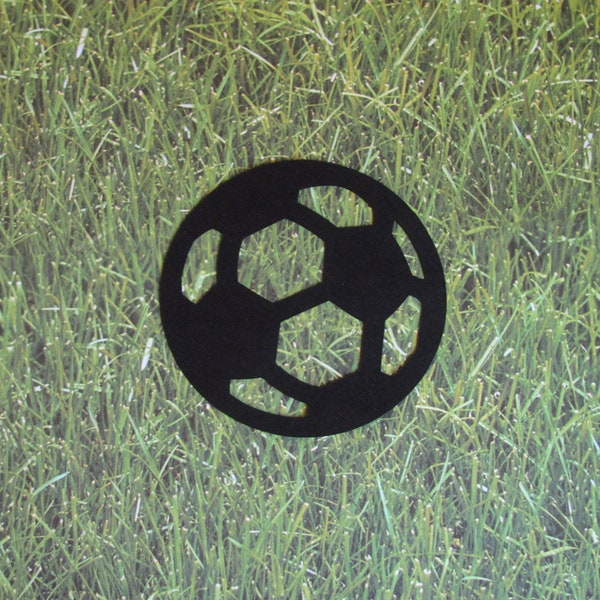 Soccer Ball Die Cuts - 20 pcs - Paper Shapes Cardstock Cutouts
