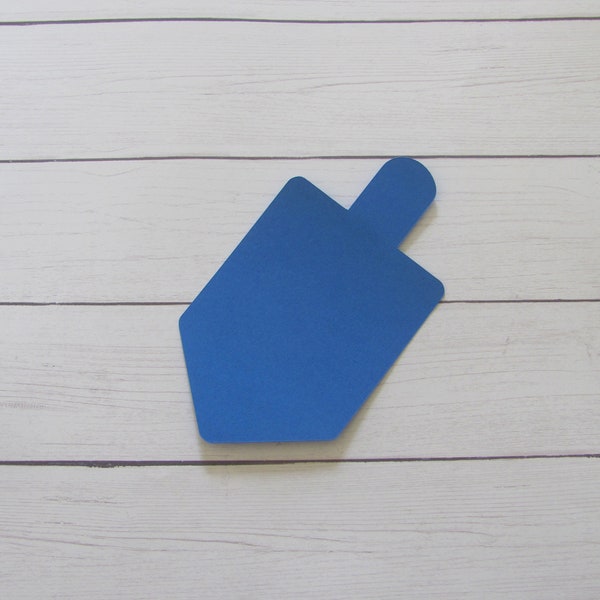 Dreidel Die Cuts - 20 pcs - Paper Shapes Cardstock Cutouts