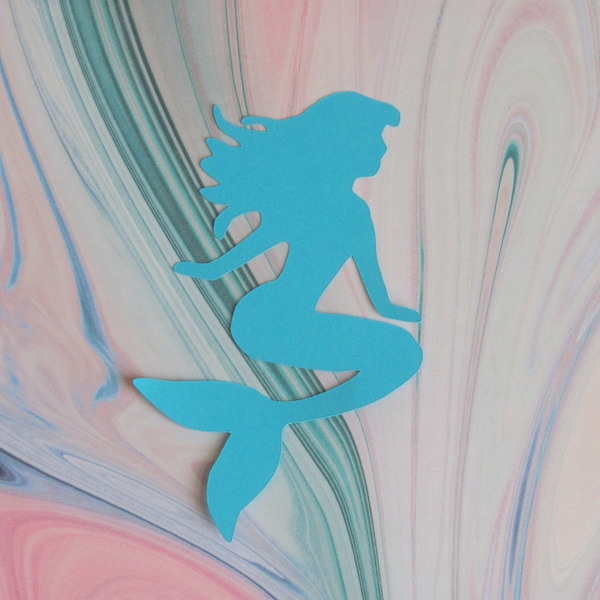 Mermaid Cutout - Etsy