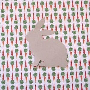Bunnies / Bunny Rabbit Paper Die Cuts - 40 PC Set - 2.899 X