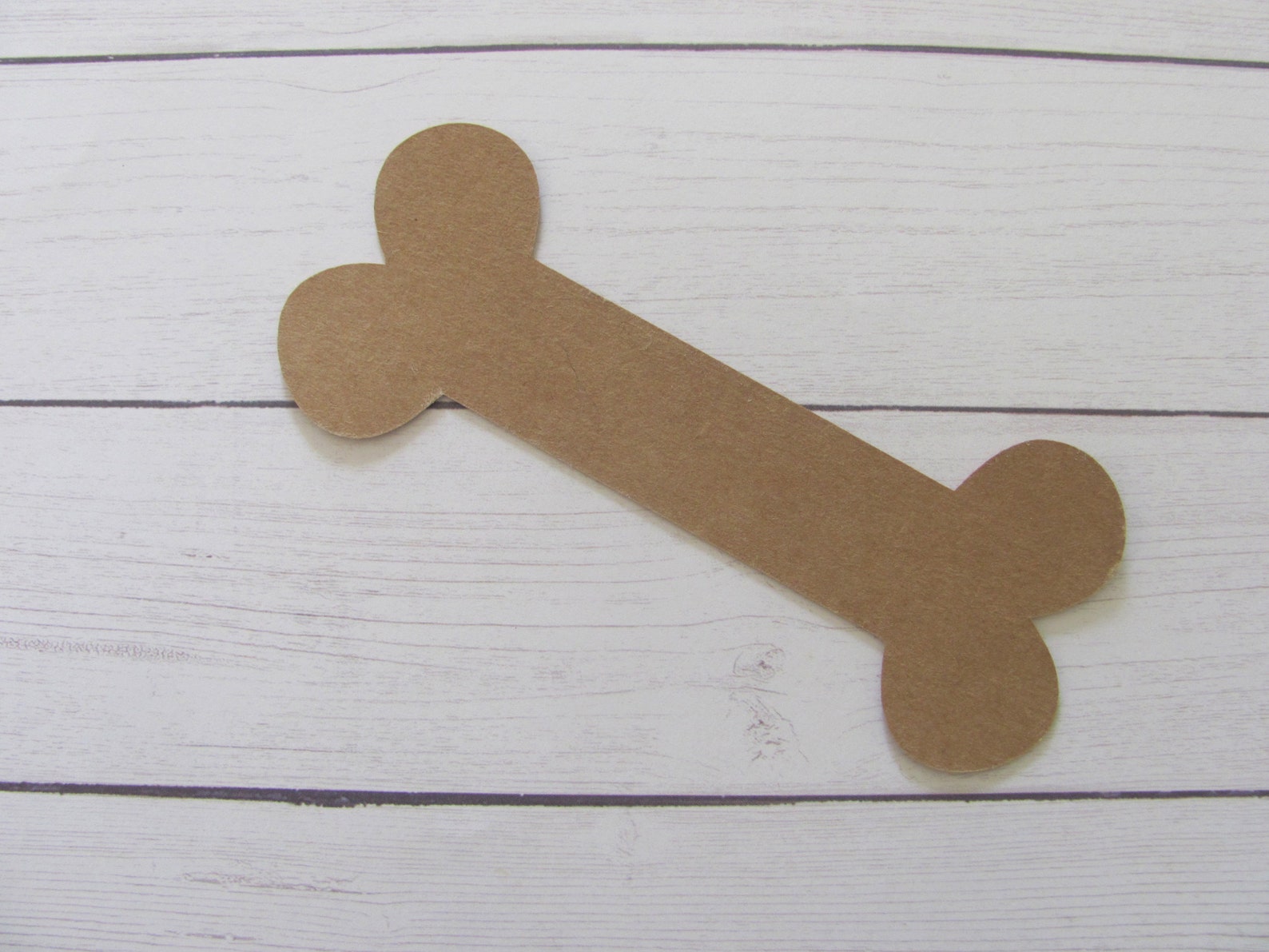 Dog Bone Die Cuts 20 Pcs Paper Shapes Cardstock Cutouts Etsy
