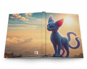 PokemonEspeon3 Fanart - Hardcover Journal Matte