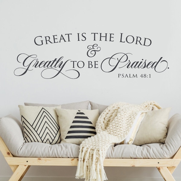 Kjv Wall Decal Etsy