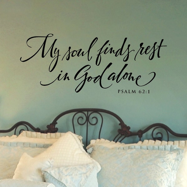 Scripture Wall Decal Etsy