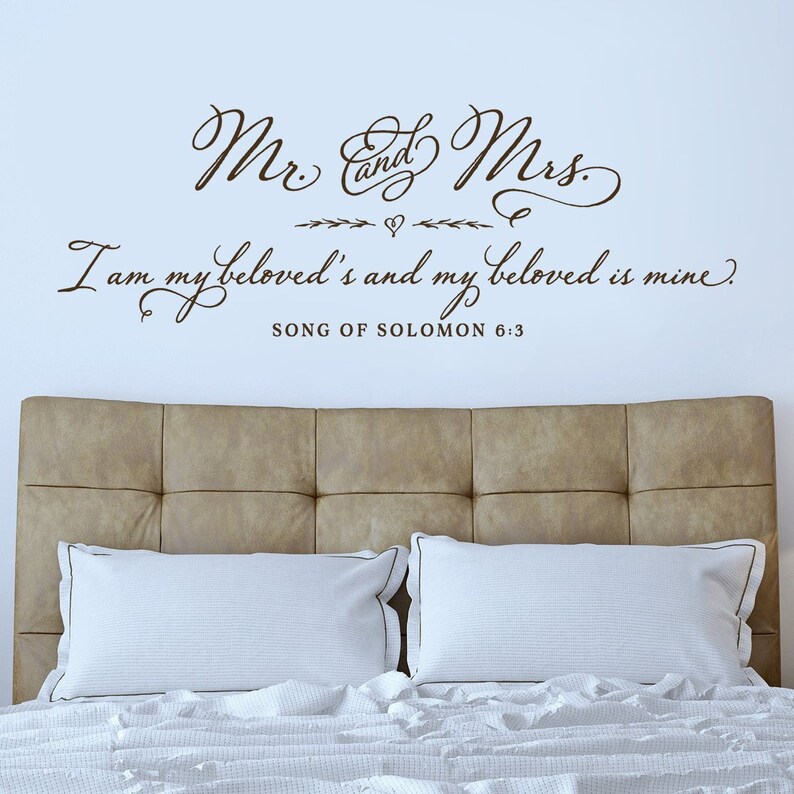 Bedroom Wall Decal Bedroom Wall Art Vinyl Wall Sticker for Etsy