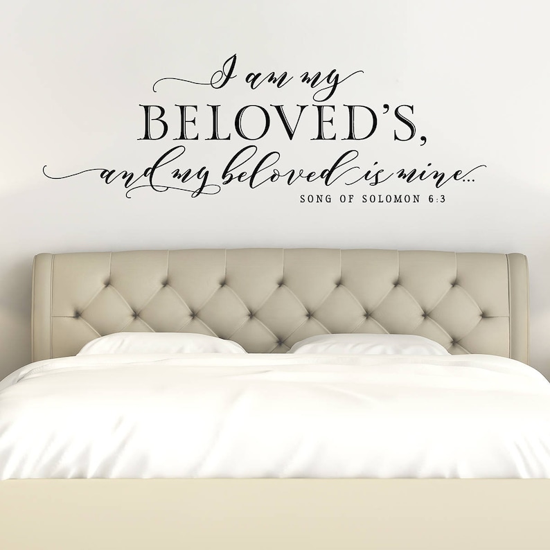 Bedroom Wall Decal Bedroom Wall Art Vinyl Wall Sticker for Etsy