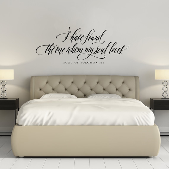 Bedroom Decor Master Bedroom Wall Decal I Have Found the Etsy