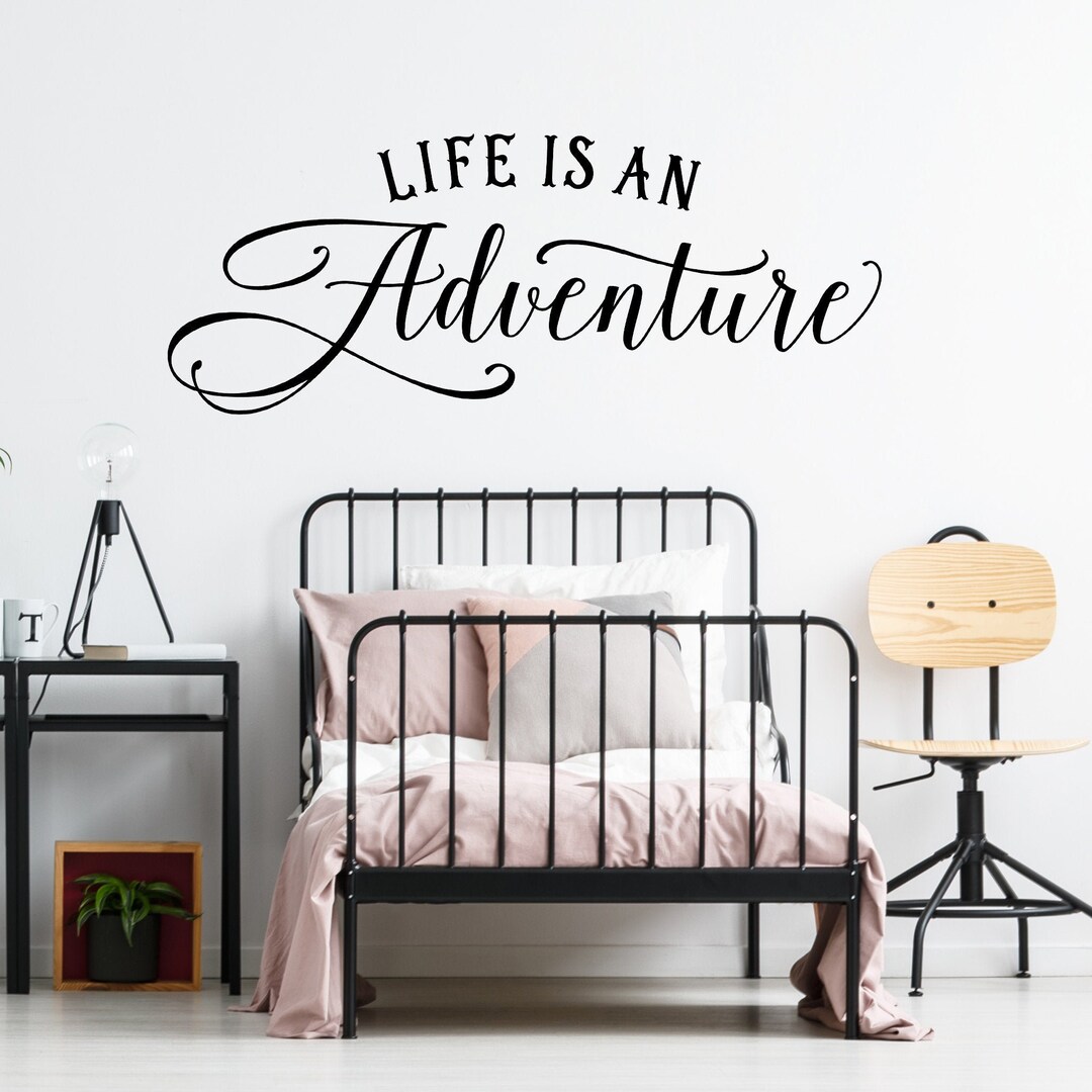 Adventure Wall Decal Life is an Adventure Arrow Vinyl Decal Adventure